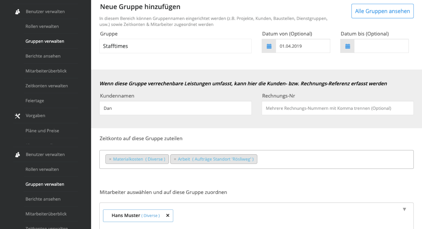 Bearbeitungszentrale am Computer - 3