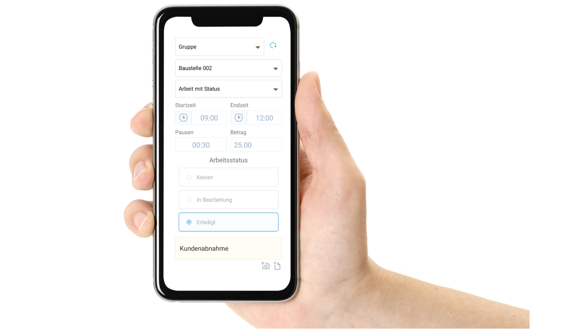 The concept for efficient workforce management - 4